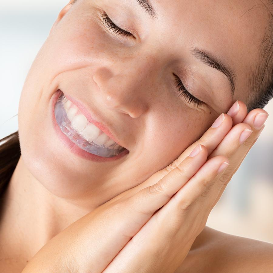 dental nightguard for healthy sleep eliminate TMJ and teeth grinding